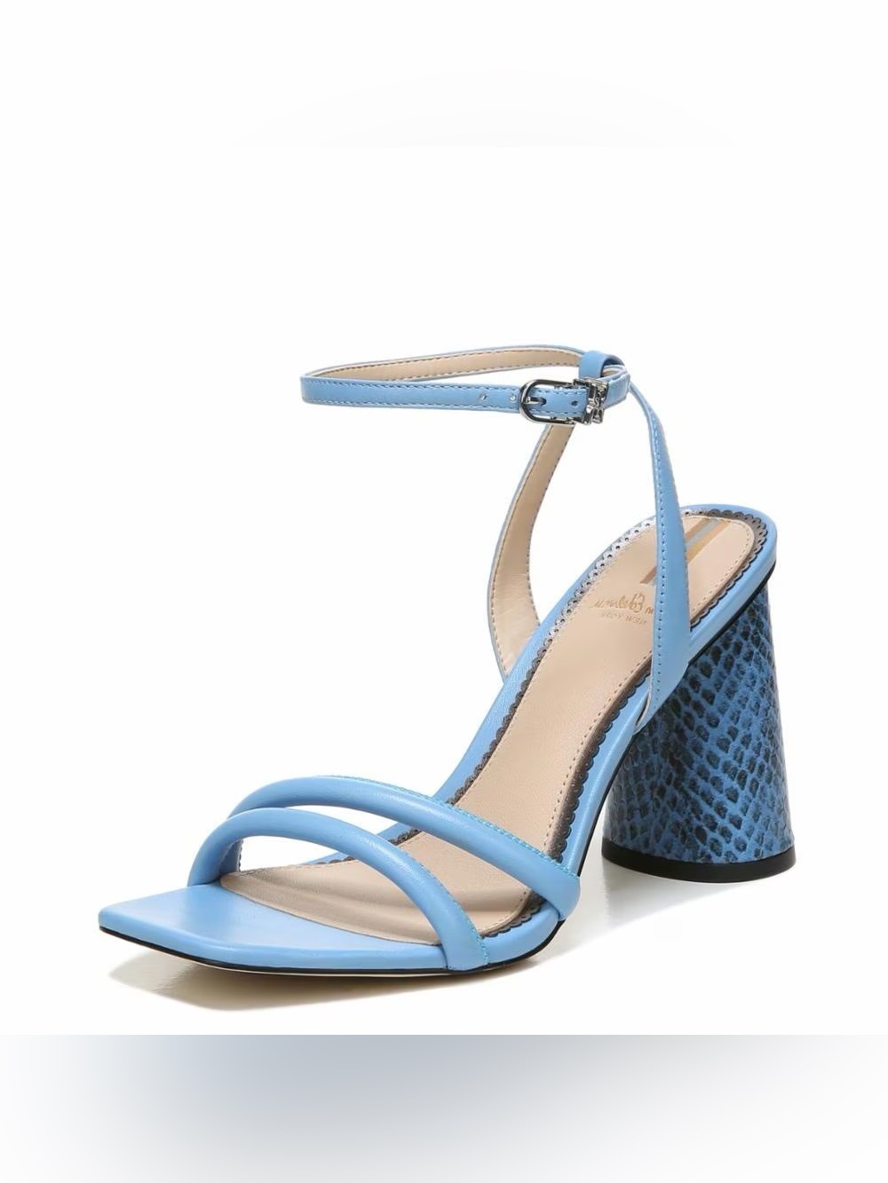 Sam Edelman Kia black sandals in blue size 9.5